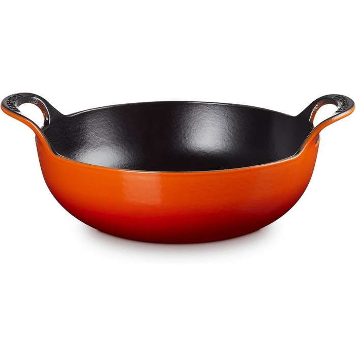 Чавунна балтійська каструля Le Creuset 24 см, 2,7 л, червона, для індукції та духовки