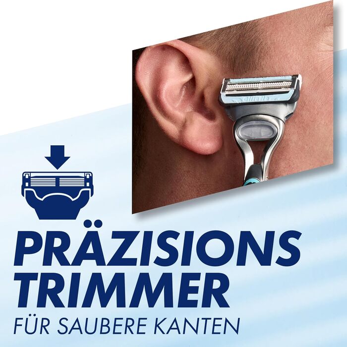 Смінні касети для бритви Gillette SkinGuard Sensitive для чутливої шкіри, 11 шт, білий