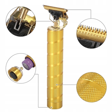 Професійна бездротова машинка для стрижки Wet&Dry, USB, набір 11 в 1