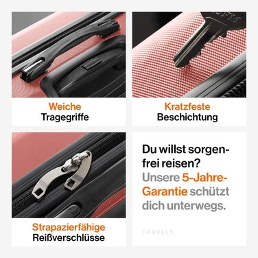 Чемодан Trevey з полікарбонату, 67 см, 60 л, зелений. Міцний валіза з TSA замком, для ручної поклажі (55x35x25 см).