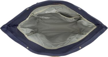 Дитячий рюкзак LÄSSIG з нагрудним ременем, 12 літрів, водонепроникний, Rolltop, зелено-блакитний (темно-синій)