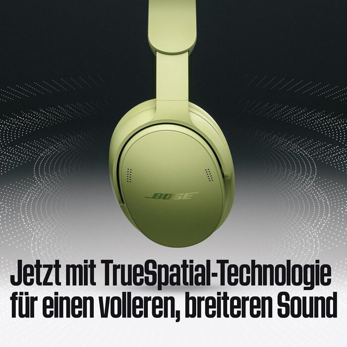 Бездротові навушники Bose QuietComfort (2-ге покоління) з активним шумозаглушенням, мікрофоном та 360-градусним звуком, USB-C, до 24 год роботи, колір Tautropfen-Minze