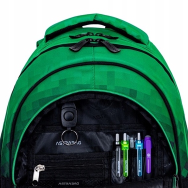 Багатофункціональний шкільний рюкзак AstraBag, багатоколірний, 20 л