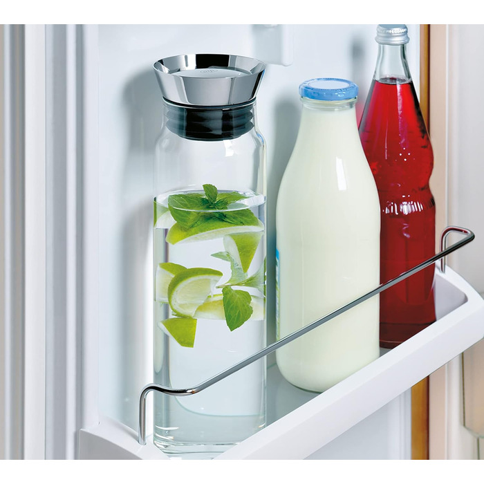 alfi 2417020100 flowMotion Carafe, Borosilicate Glass, Single-Wall, 1 L