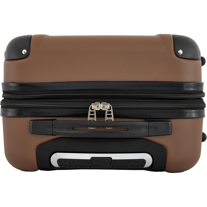 Валіза Travelers Club Chicago Hardside Spinner, розширювана, блакитно-зелений, 20 дюймів (Carry-On)