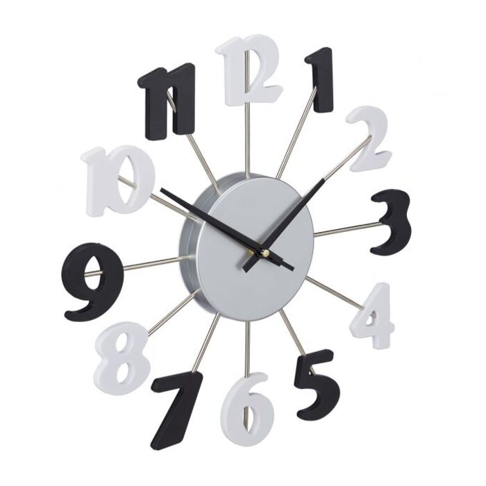 Relaxdays Wall Clock without Frame
