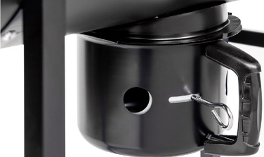 Вугільний гриль-бочка Activa Mastercook із чавунною решіткою, 71 x 35 см - 11260