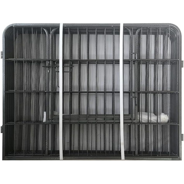 Клітка для цуценят, 60 см, для дому та вулиці, 8 панелей, 80x60 см