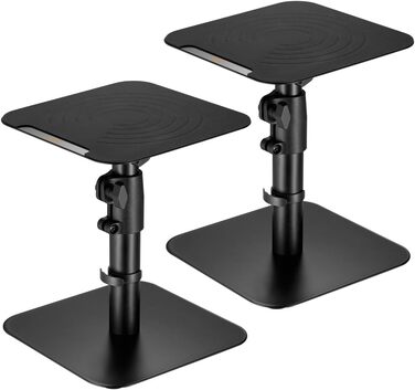 Підставка для колонок mywall HS31L: 2 шт., чорний колір, настільна, кут нахилу +/-15°, вантажопідйомність до 15 кг