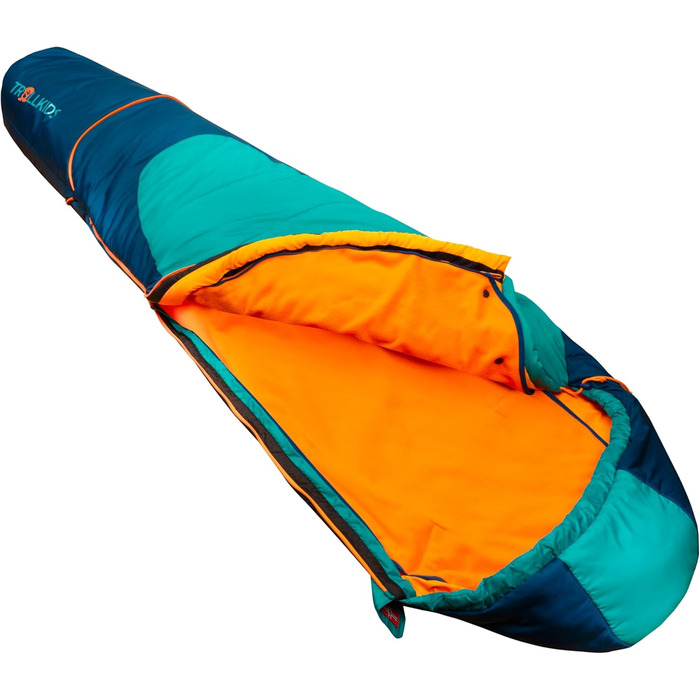 Дитячий спальний мішок Trollkids Femund 3in1, зелений, універсальний розмір