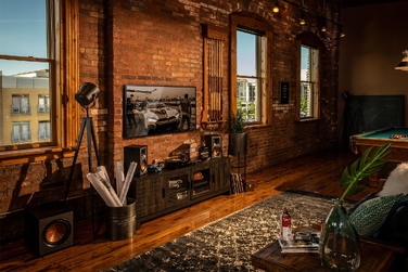 Активний сабвуфер Klipsch R-100SW 150 Вт, чорний