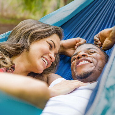 Гамак Relaxdays на відкритому повітрі