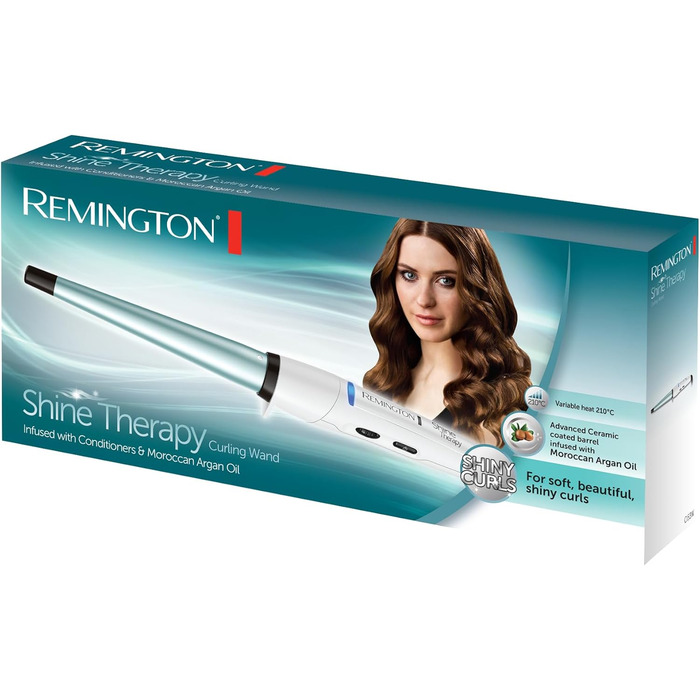 Випрямляч для волосся Remington S8500 Shine Therapy з LCD-дисплеєм, 150-230°C, з аргановою олією та вітаміном E