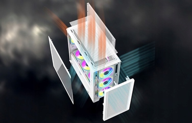 Корпус DarkFlash DB460M Midi Tower, білий