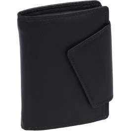 LEAS Ladies' Exchange in portrait format with RFID protection, genuine leather, black Ladies' Collection