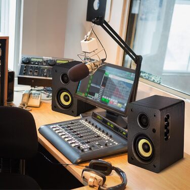 Акустична система Sanyun SW208 3' Bluetooth 5.0 - 60W, 2.0, для ПК, монітор (пара)