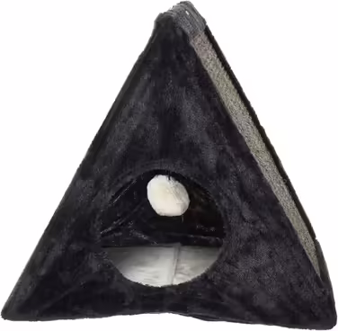 Trixie 36290 Cozy Cave Lukas, 35 x 33 x 65 cm, gray, 1 piece (1-pack) (Foldable Condo)