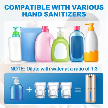 Автоматичний диспенсер для мила Amyzavls, 380 мл, USB, сенсорний, для ванної, кухні, офісу, інфрачервоний сенсор, підтримка рідкого та пінного мила