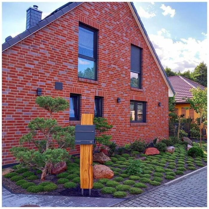 Поштова скринька Metzler Hermann Anthrazit RAL 7016 з газетницею та номерним знаком – персоналізована лазерним гравіюванням. Сучасна водонепроникна та антикорозійна поштова скринька