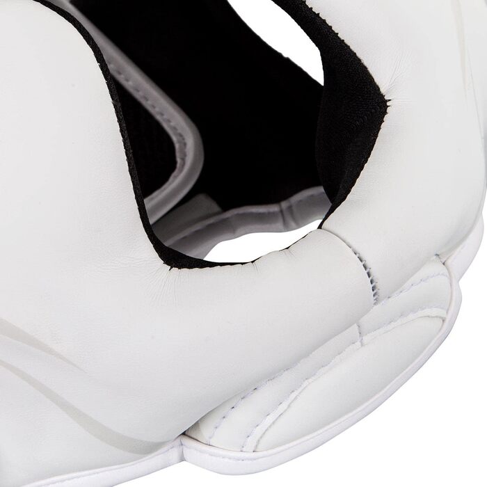 Venum Elite Headgear - White Boxing Headguard for MMA & Sparring