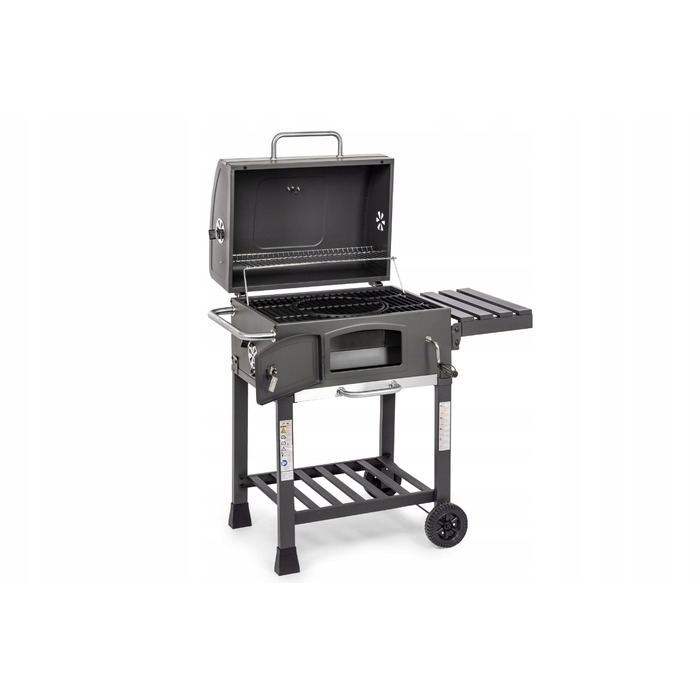 Вугільний гриль Activa Mastercook Angular, чавунна решітка 57,5 x 42,0 см
