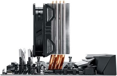 Кулер CPU Cooler Master Hyper 212 EVO V2 з підтримкою LGA1700, 4 теплові трубки, RGB-вентилятор SF120R, підтримка Push-Pull