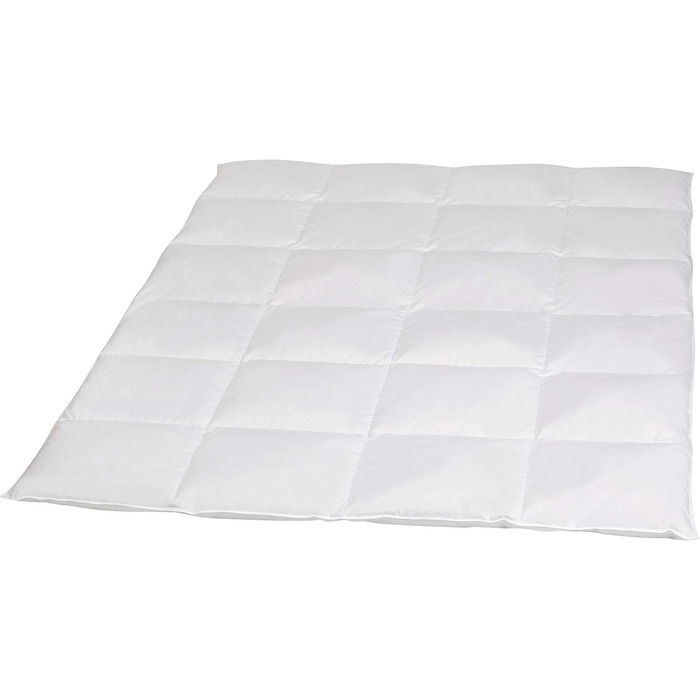 Ковдра Böhmerwald Selection з пуху 100%, гіпоалергенна, 1000 г, тепла, 155x220 см, Oeko-Tex Standard 100