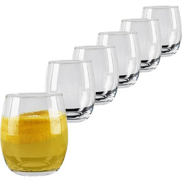 Набір з 6 склянок Sauerland GLAS Sarah об'ємом 700 мл (склянка Mia об'ємом 400 мл)