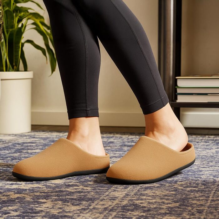 Тапочки жіночі Mishansha, теплі, зимові, хакі, з велюру, 39 EU