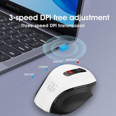 Бездротовий ігровий набір клавіатури та миші Snpurdiri 60% - Механічне відчуття, Ергономічний дизайн (Чорний/Білий)