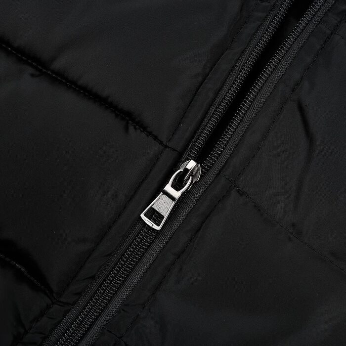 Чоловіча степкова жилетка YOUTHUP з капюшоном, тепла зимова жилетка для активного відпочинку, чорна, розмір XL