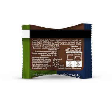 Кава в капсулах Caffè Borbone Don Carlo Light, сумісні з Lavazza A Modo Mio, 100 шт