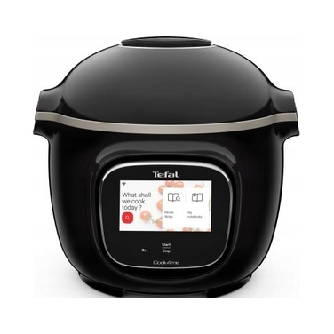 Мультиварка-скороварка Tefal Cook4me Touch CY912, 6 л, Wi-Fi, 13 функцій, чорна