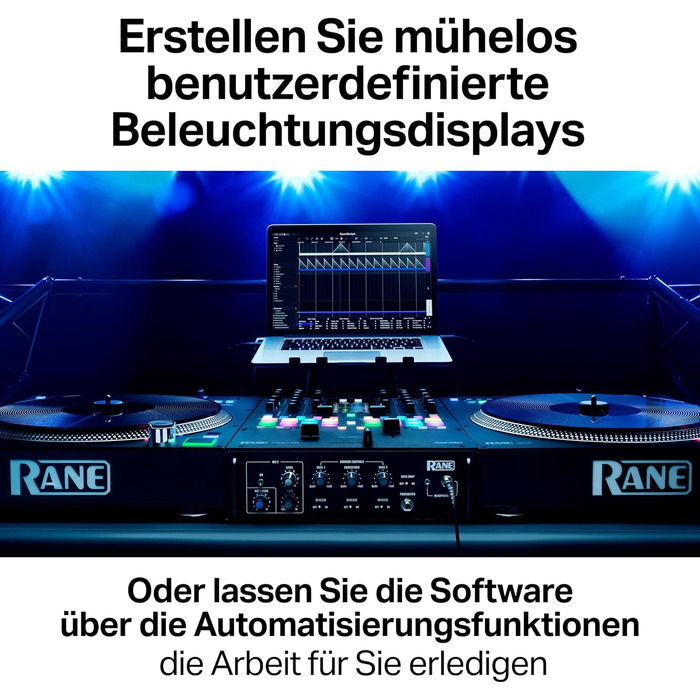 SoundSwitch Control One: Професійний DMX контролер освітлення для DJ з 3 місяцями доступу до програмного забезпечення SoundSwitch, підтримка DMX та Phillips Hue (Micro DMX, чорний)