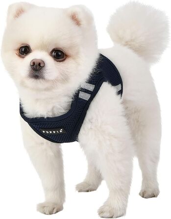 Шлейка для собак Soft Vest Harness Pro Marineblau (M) – 1 шт.