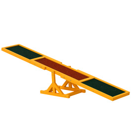 PawHut Агіліті-рама для собак, вишколювальний тренажер 180 x 30 x 30 см – ідеальна іграшка для цуценят та аджиліті-тренувань
