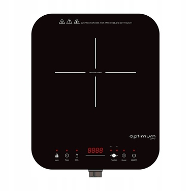 Індукційна плита Optimum PX-1001, чорна