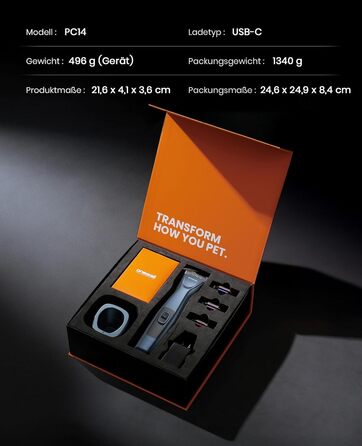 Професійна машинка для стрижки собак Oneisall, 2 швидкості, для собак та котів, тиха, для густого, довгого та кучерявого хутра, з акумулятором, леза з вуглецевої сталі, блакитна