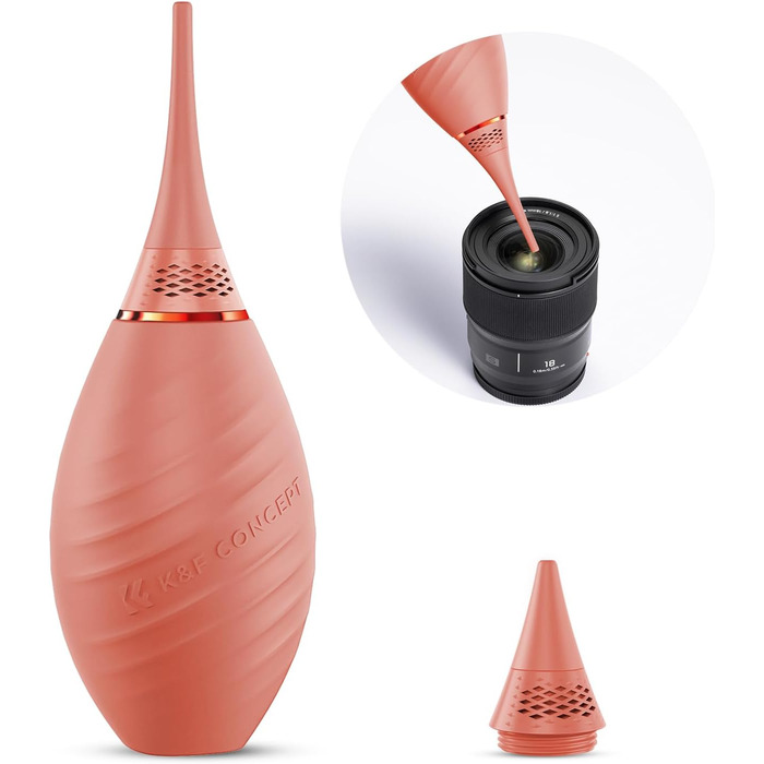 Набір для чищення фото- та відеокамер K&F Concept 10 в 1: DSLR, об'єктиви, смартфони, мікрофібра, повітряний насос, рідина для чищення, олівець для чищення