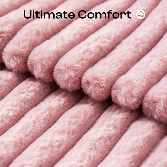 М'яке ліжко для котів та собак MEWOOFUN - рожеве, 91x72x30 см