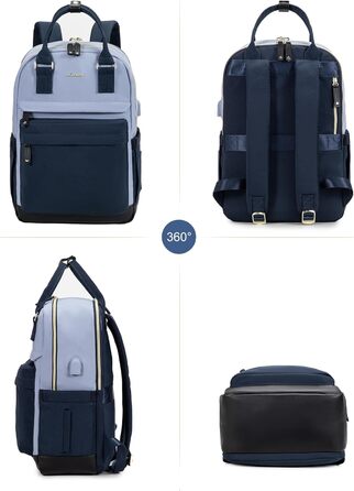 LOVEVOOK Рюкзак для жінок, 15.6