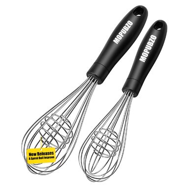 Набір з 2 міксерів з нержавіючої сталі, 30 см x 25.5 см - для приготування, випічки, змішування та перемішування