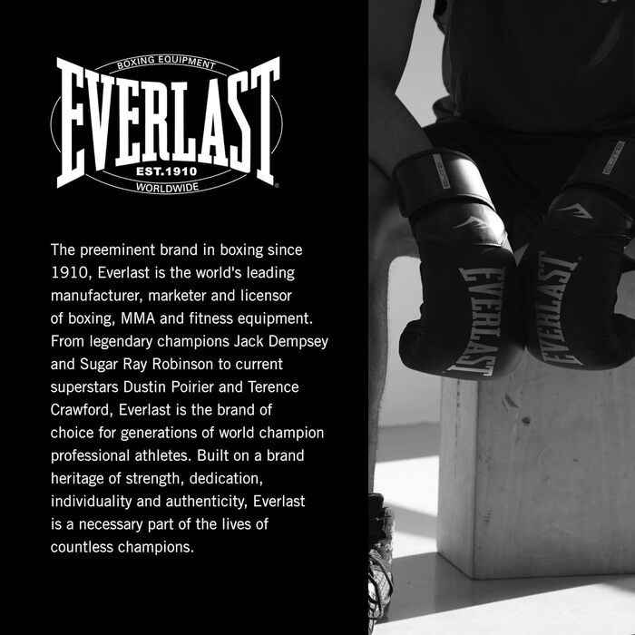 Боксерські рукавички Everlast Elite 2 - для спарингу, роботи з мішком та відбивання ударів, 16oz, Klettverschluss, ергономічний хват