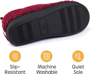 Домашні тапочки RockDove Nomad для жінок з піною, що формується, 40.5/41.5 EU, червоні