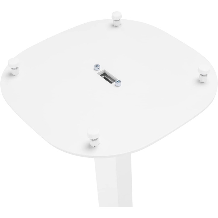 Підставки для колонок - 2 шт. Білі, висота 727-1171 мм, вантажопідйомність 10 кг кожна