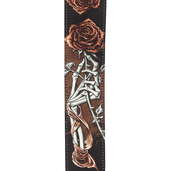 Ремінь для гітари D'Addario Alchemy Leder, Cryptorosa, шкіряний