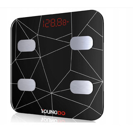 Розумні ваги для вимірювання відсотка жиру в організмі YOUNGDO, 30x30 см