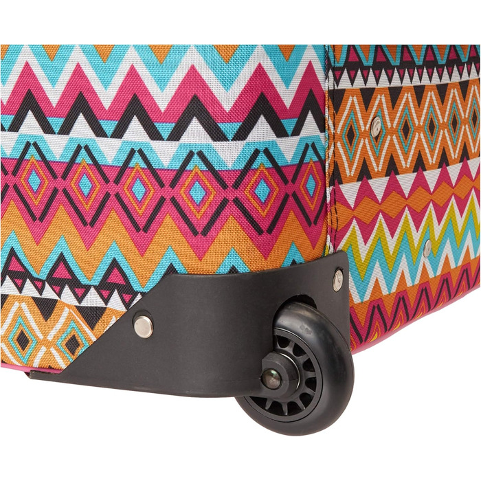 Набір валіз Rockland Escape Softside, 4 шт. (14/19/24/28 дюймів), племінний стиль