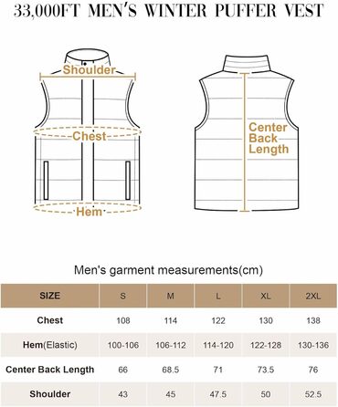 Чоловіча степкова жилетка 33000ft - тепла спортивна жилетка для туризму, гольфу, їзди на конях та активного відпочинку. Водовідштовхуюча жилетка з 4 кишенями. Колір: темно-синій, розмір S