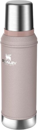 Термос STANLEY 1913 Classic Legendary 1л, герметичний, сталевий (колір: рожевий кварц)